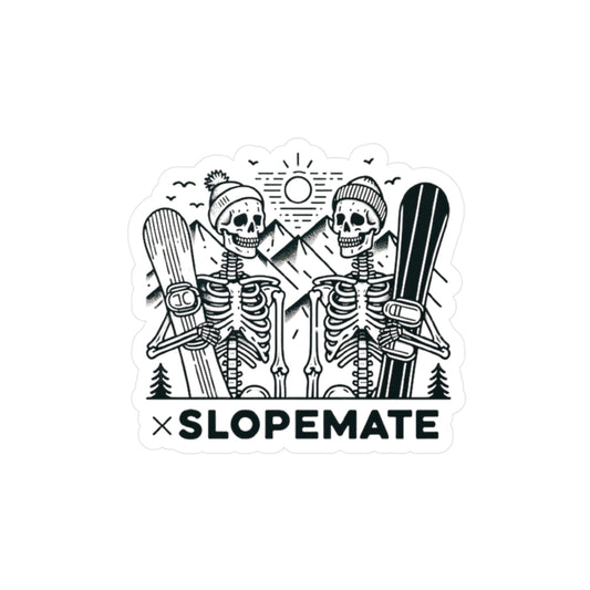 SlopeMate First Tracks Sticker